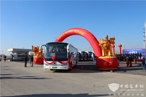 打赢蓝天保卫战 首批宇通纯电动客车进入沈阳旅游租赁市场