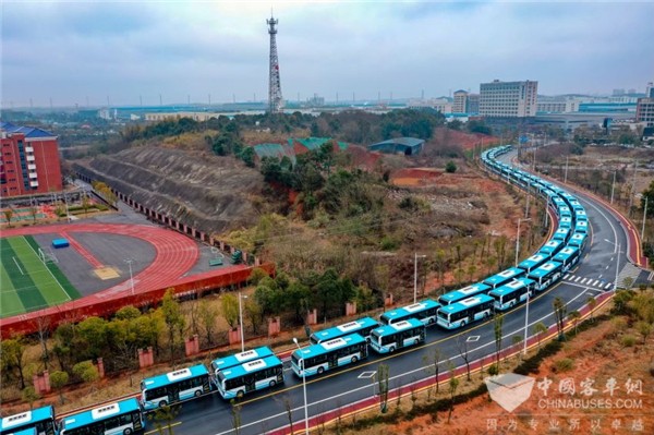 225辆宇通纯电动客车将上线 助建长沙“大交通”发展格局