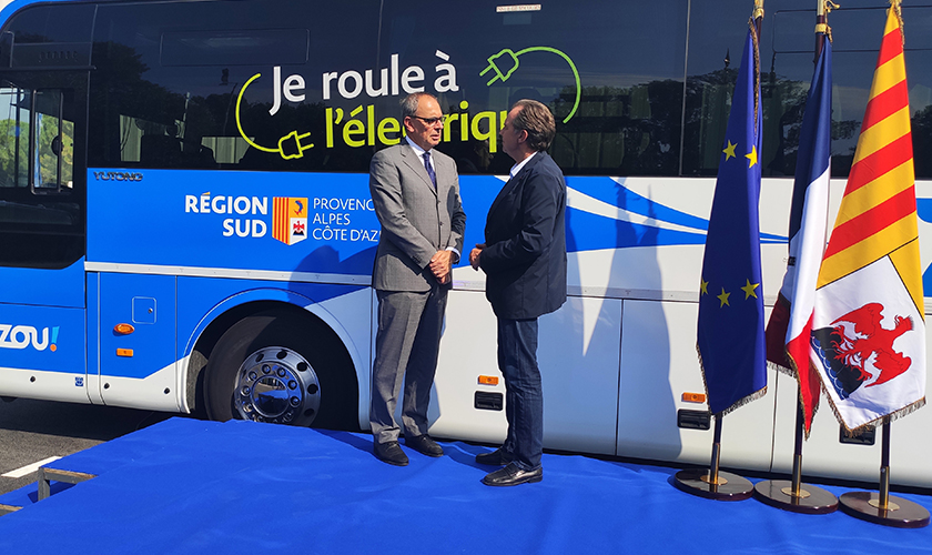 欧洲首条纯电动城间线路启用， 宇通纯电动客车驶入法国普罗旺斯