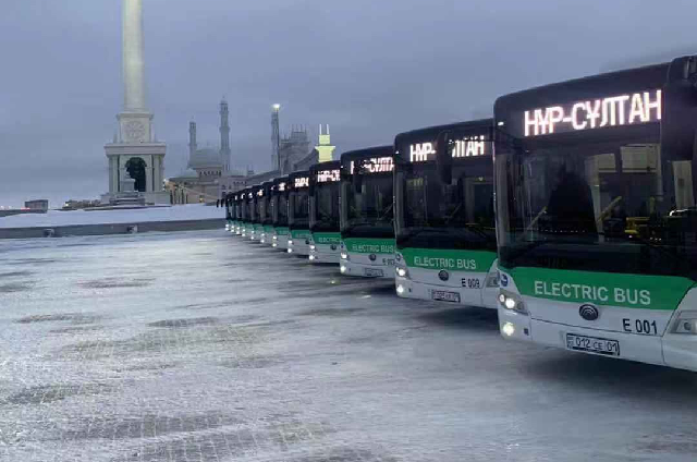 宇通100台纯电动客车出口哈萨克斯坦，助力极寒地区绿色出行