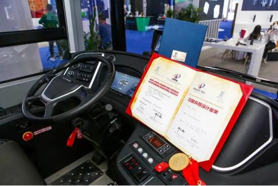 中国专利界最高荣誉！宇通“宇威”造型公交荣获外观设计金奖